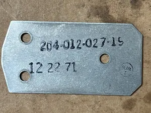 Bell Helicopter Rotary Wing Blade Weight P/N 204-012-027-19 SA 204-012-027-019